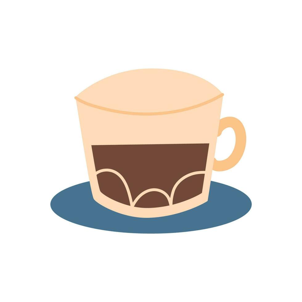 coffee element icon vector
