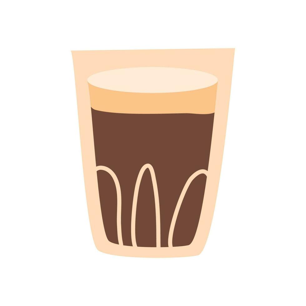 icono de café caliente vector