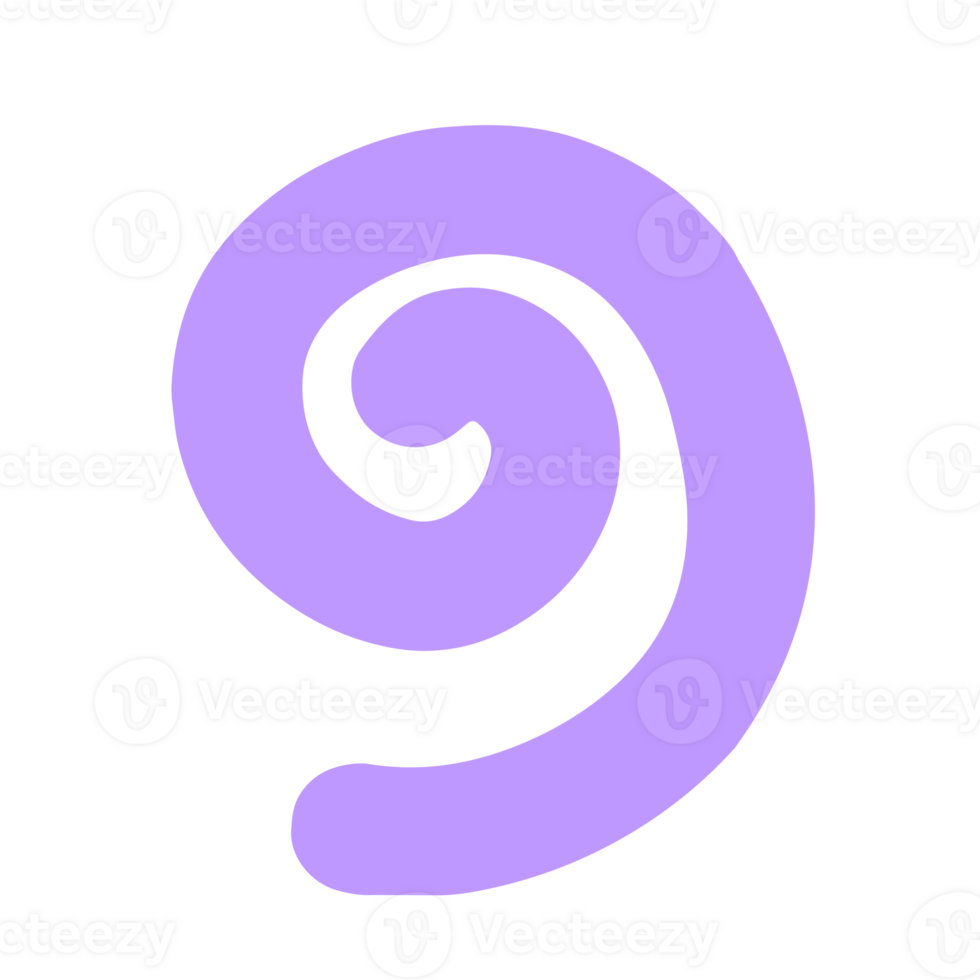 gemakkelijk Purper vorm element png