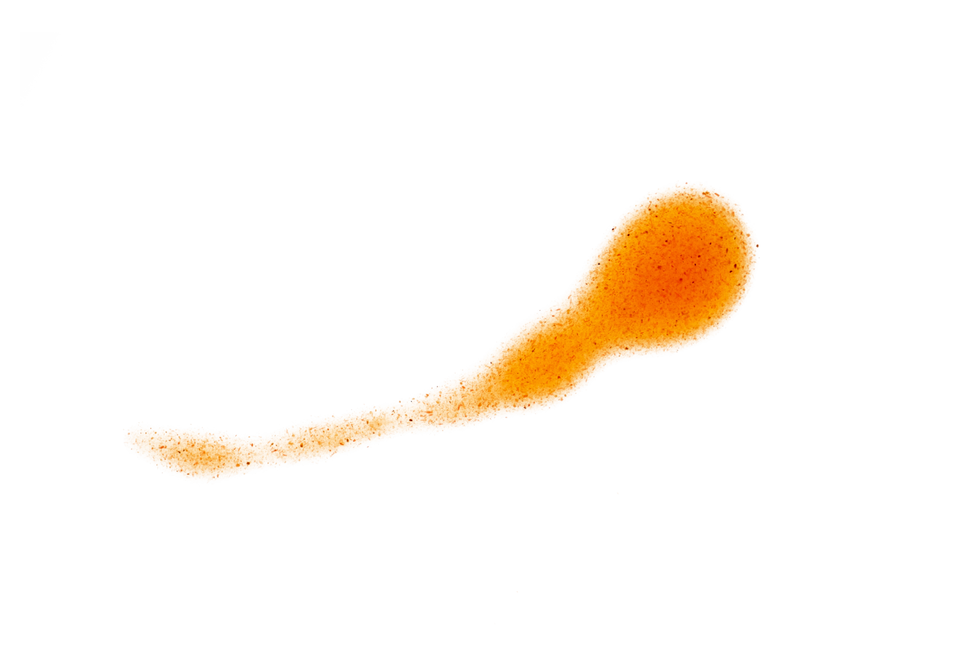 Splatter of red sauce isolated 24188570 PNG