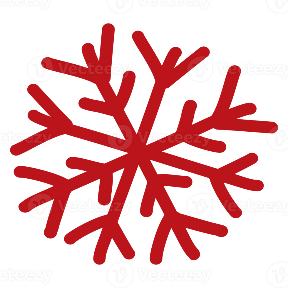 Christmas decoration elements set PNG no background