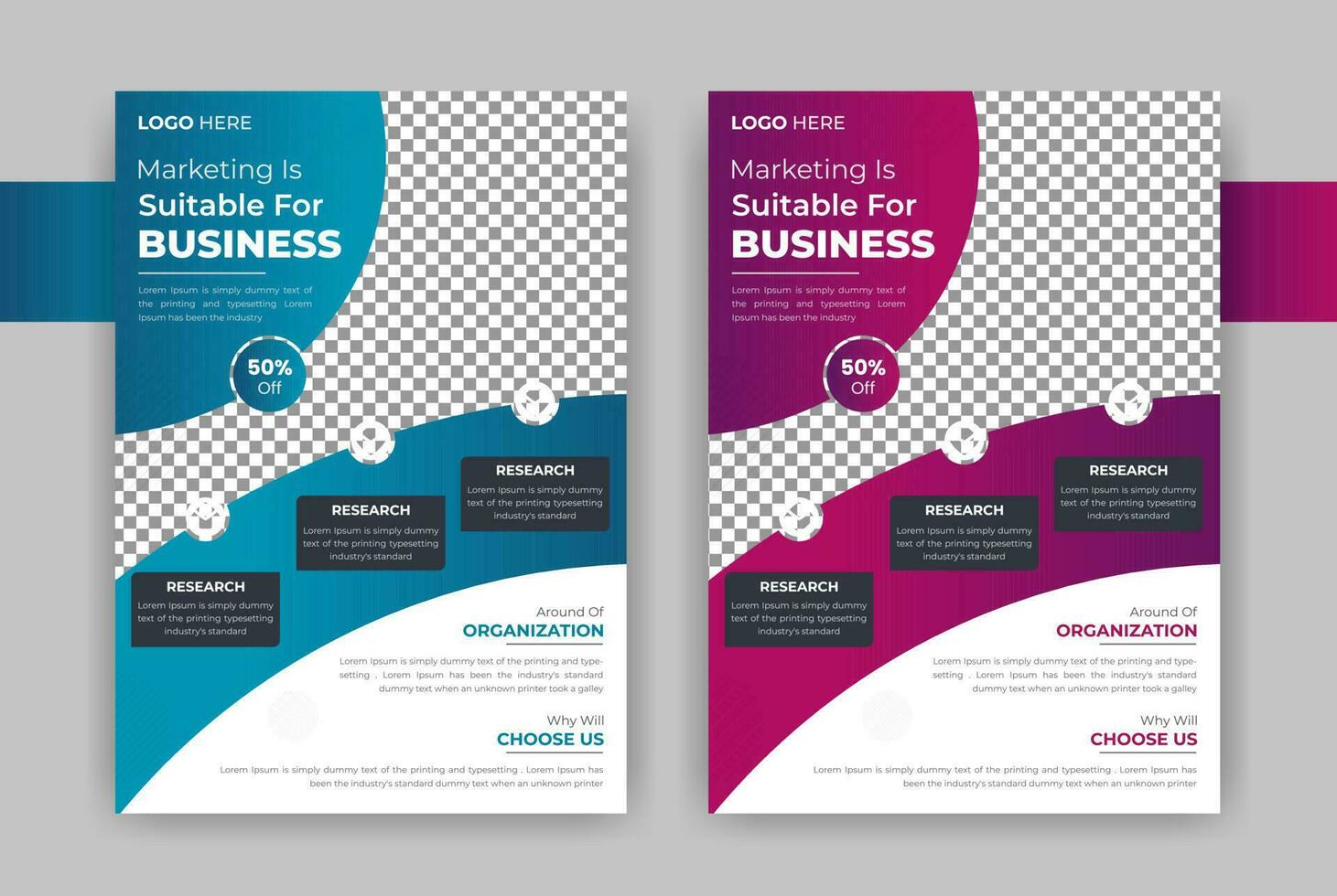 Corporate Business abstract vector Flyer template. Brochure design,flyer design template, eco flyer, IT Company flyer , Geometric shape, and leaflets.