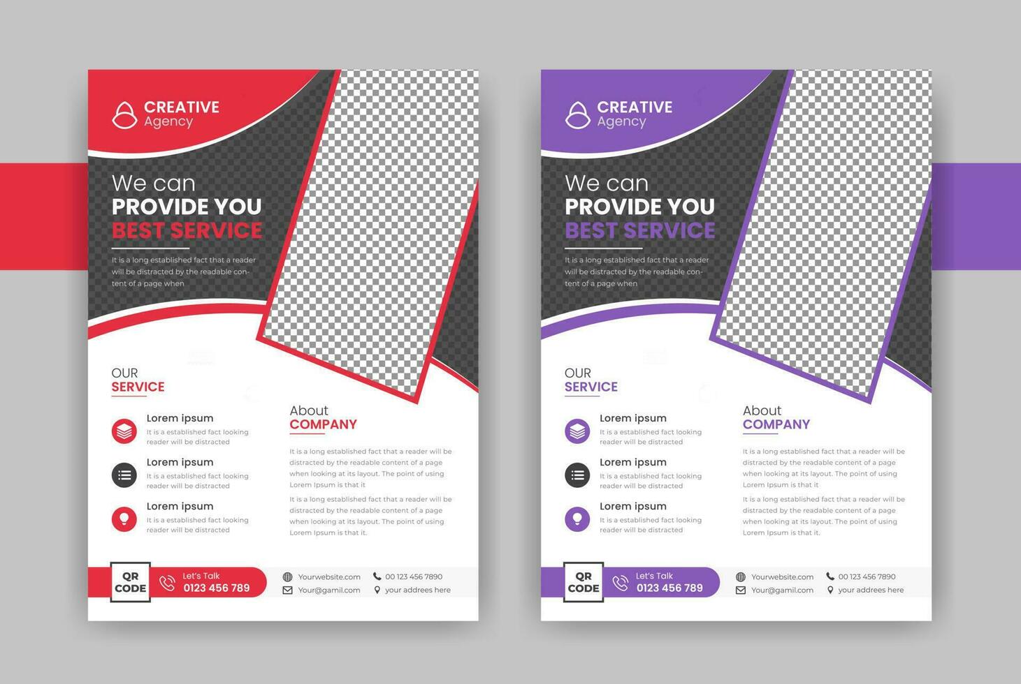 Corporate Business abstract vector Flyer template. Brochure design,flyer design template, eco flyer, IT Company flyer , Geometric shape, and leaflets.