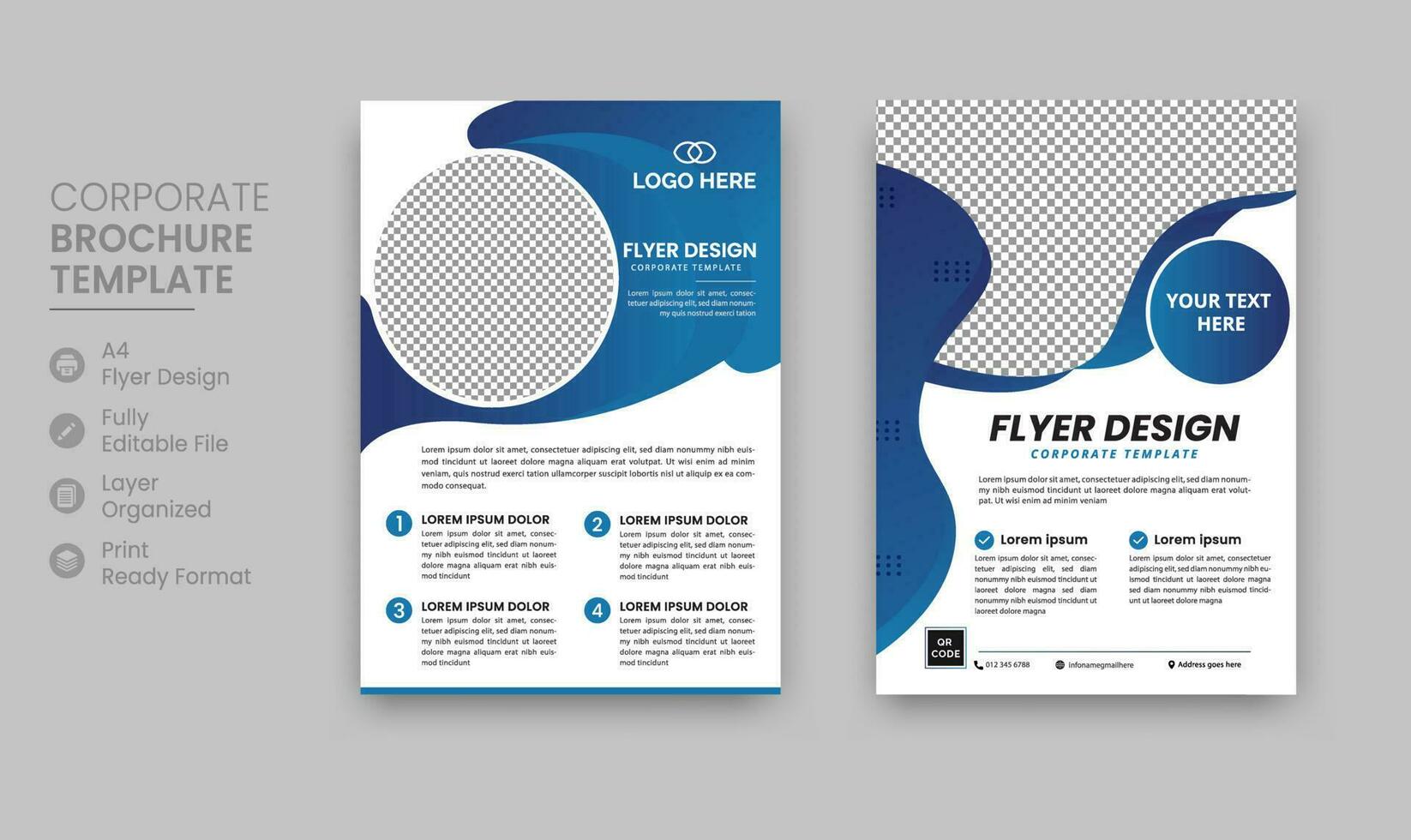 minimal geometric shapes design background for business annual report book cover brochure flyer poster business flyer layout template vector