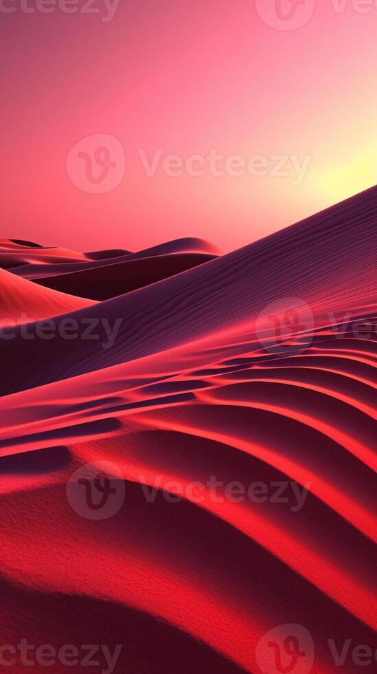 fotografias de Desierto de superficies, oscuro rosado y rojo. ai generativo foto