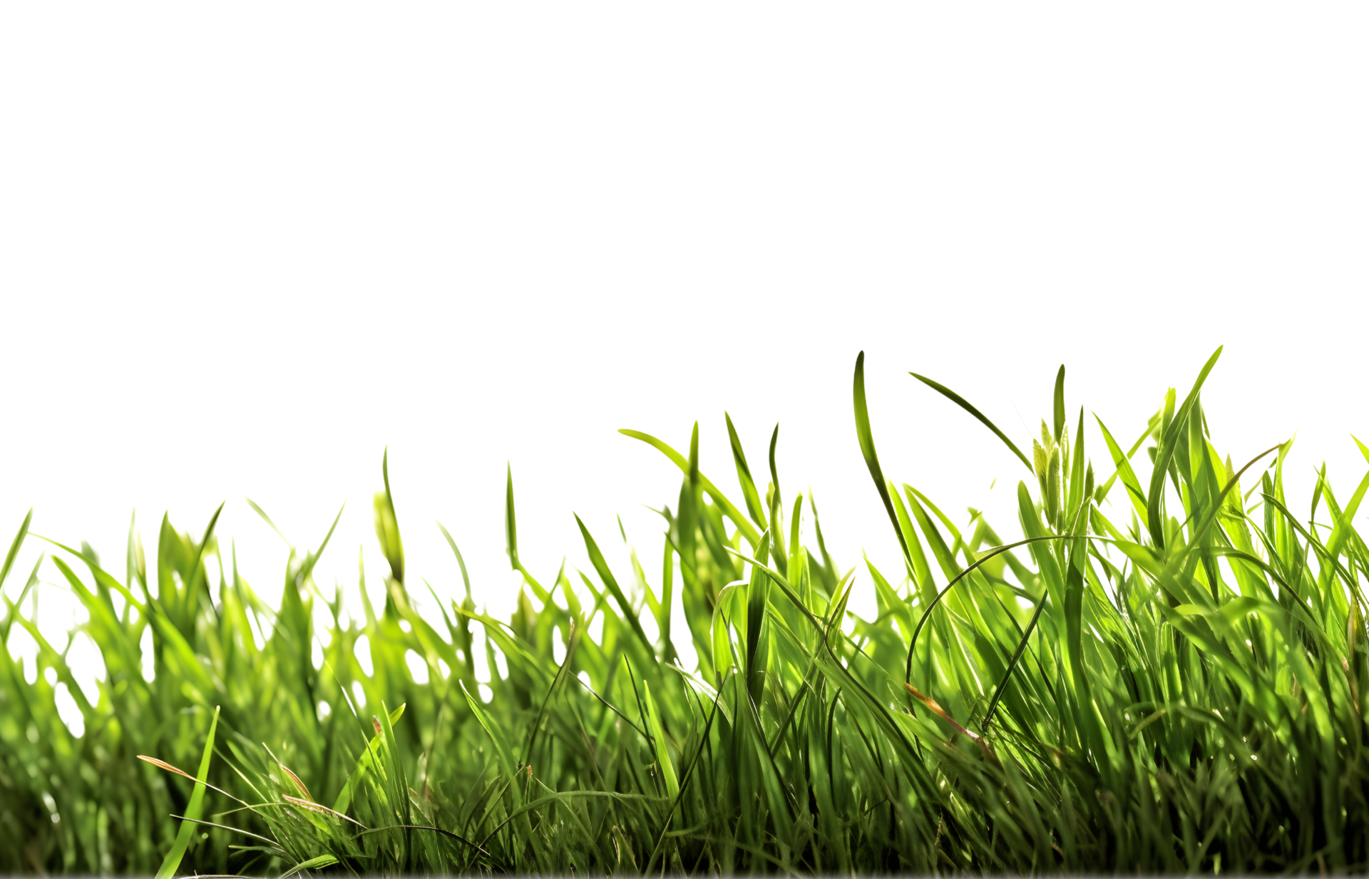 Side view grass template, generated 24190121 PNG
