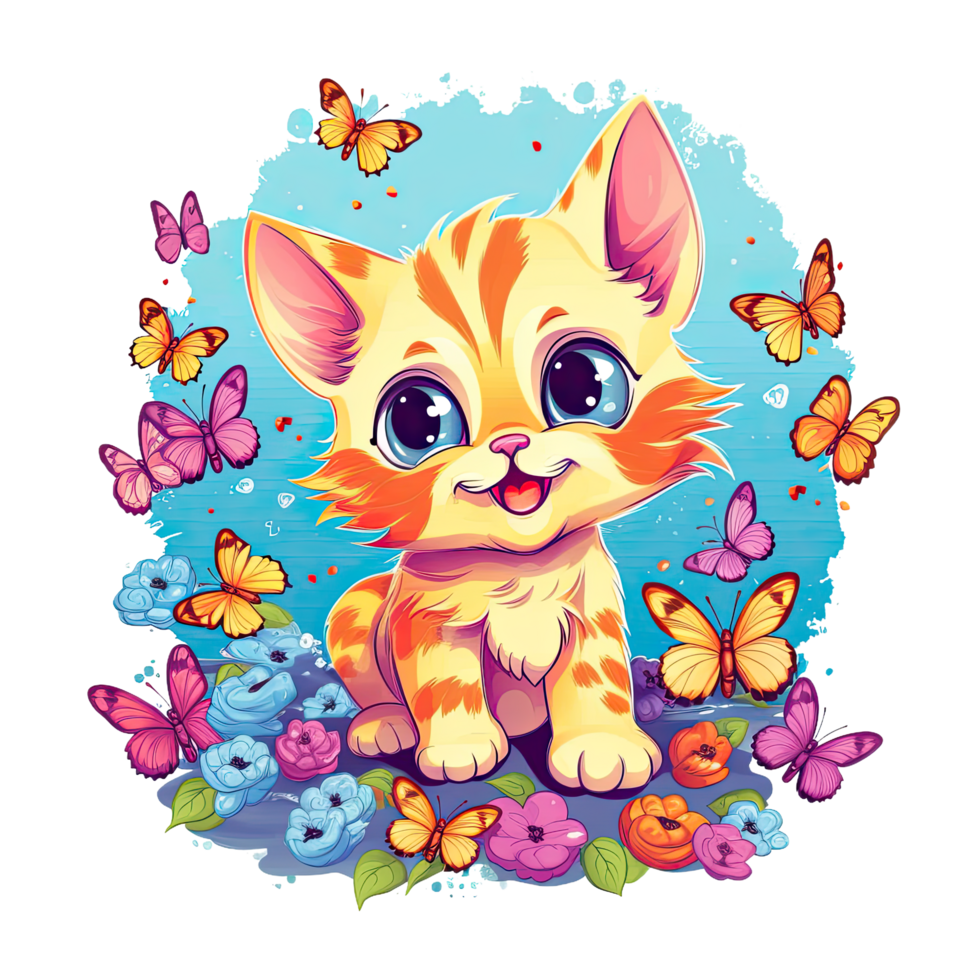 Cute And Adorable Baby Cat png