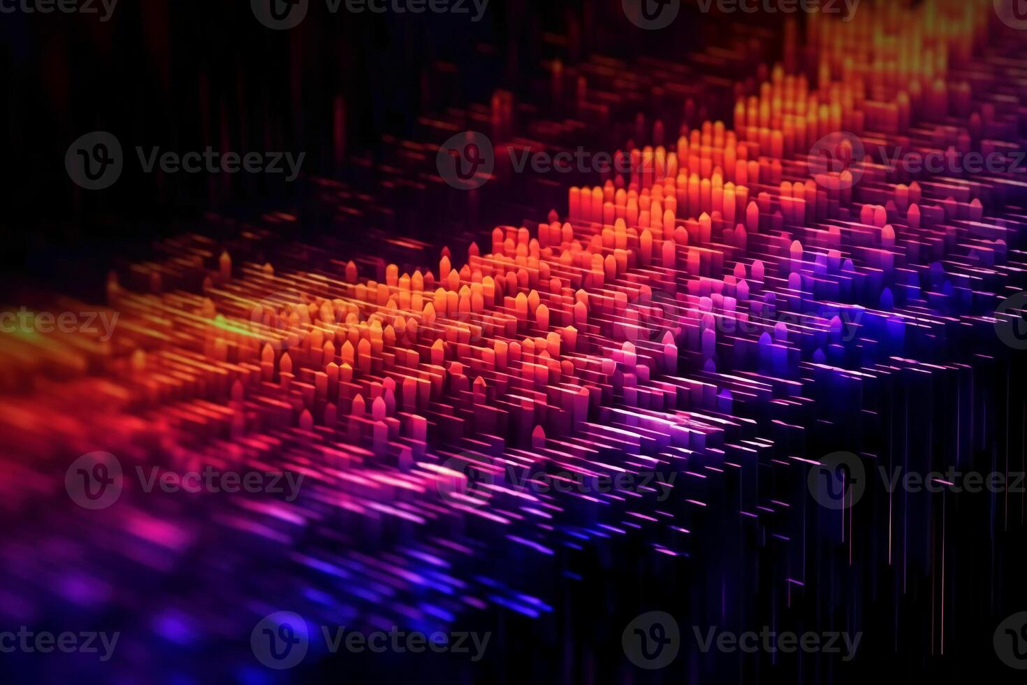 abstract Stripes neon color Background. photo