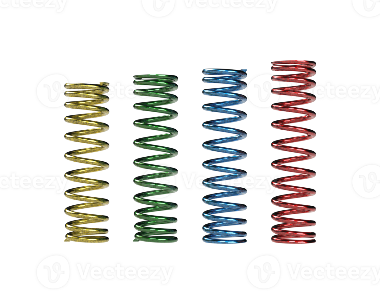 ilustração de mola de amortecedor de motocicleta png