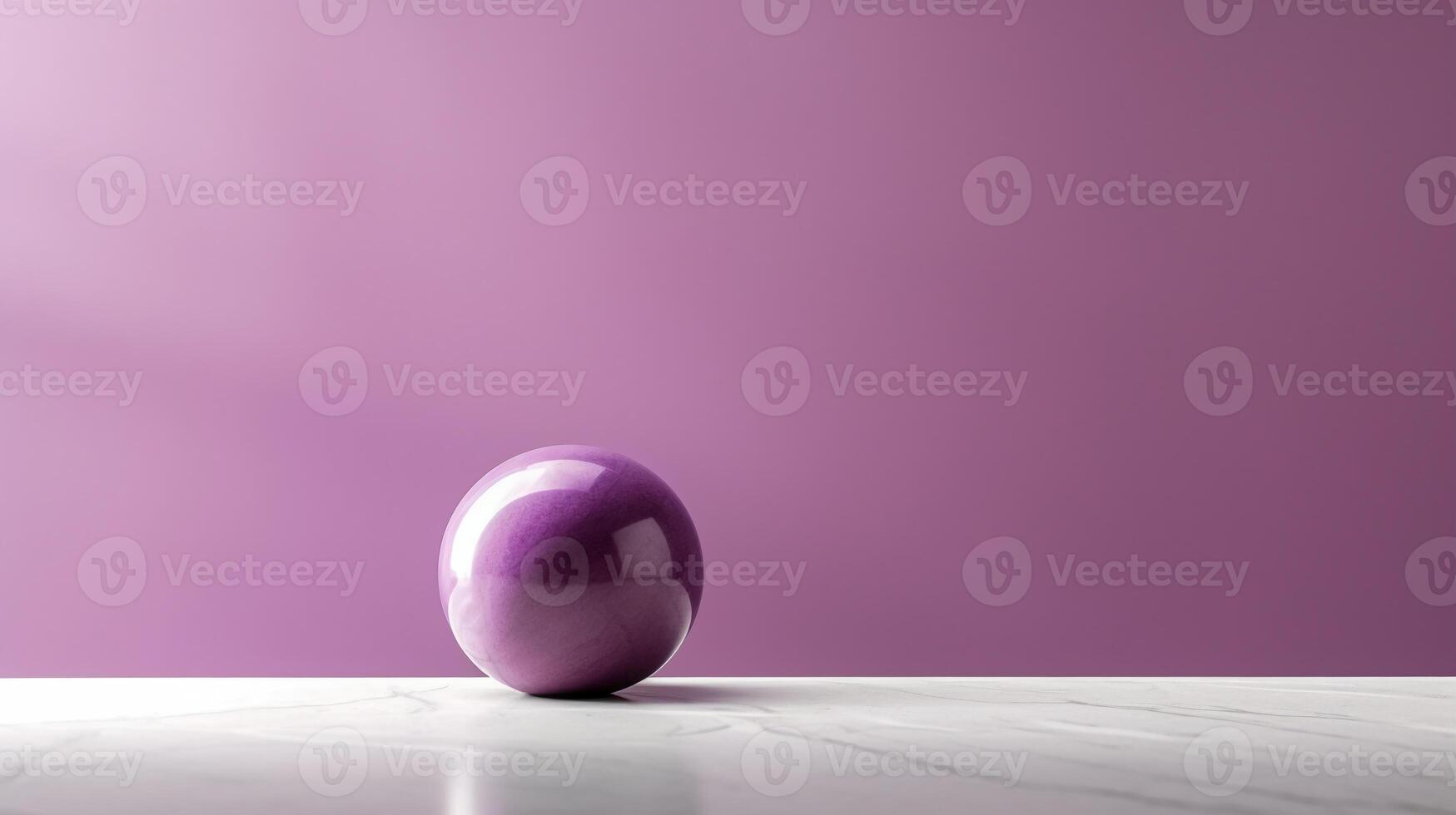 A stunning image of a minimalist purple, showcasing the magical elegance found in simplicity. photo