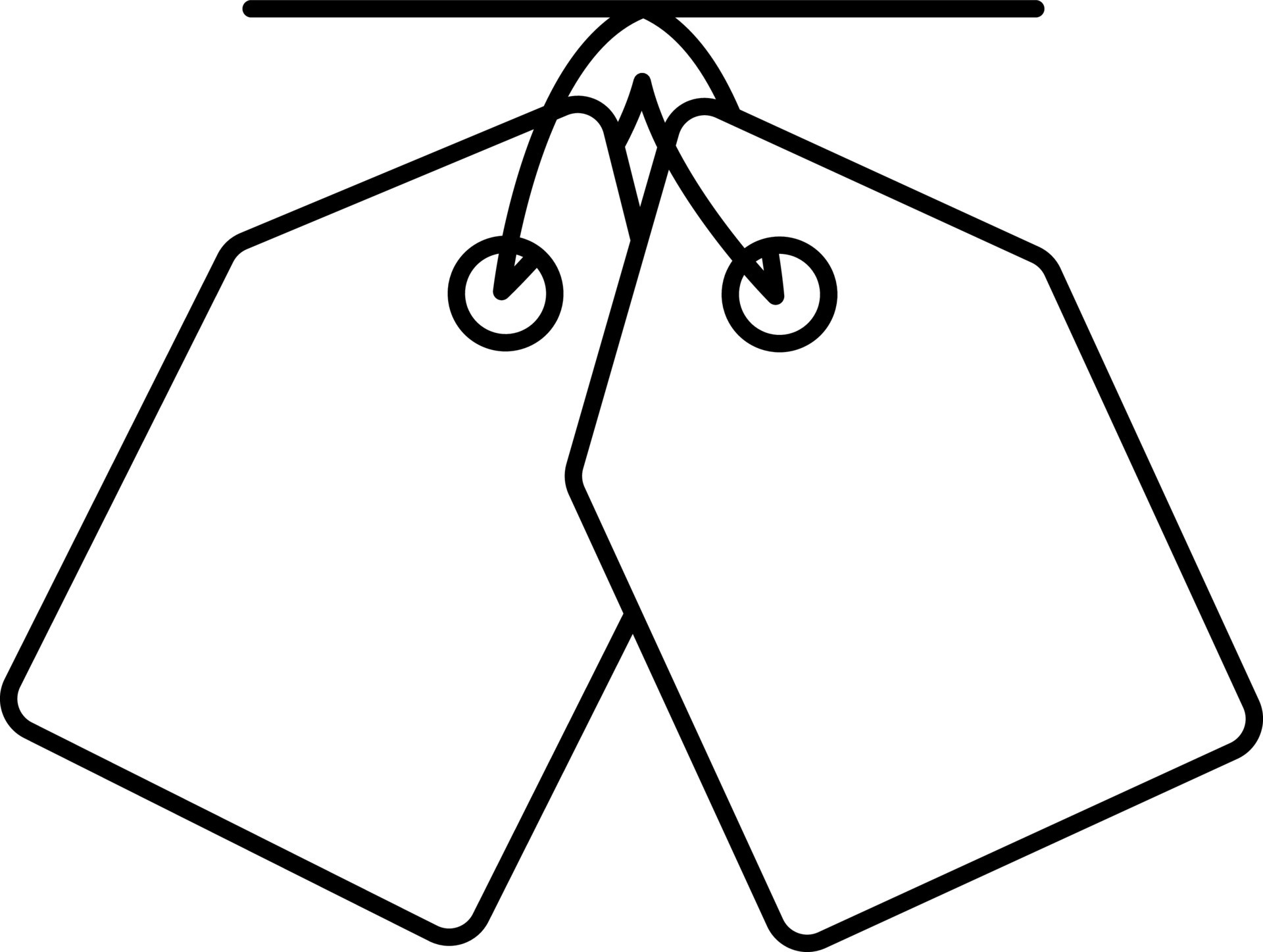 Line Art Two Tags Icon Or Symbol. 24191670 Vector Art at Vecteezy