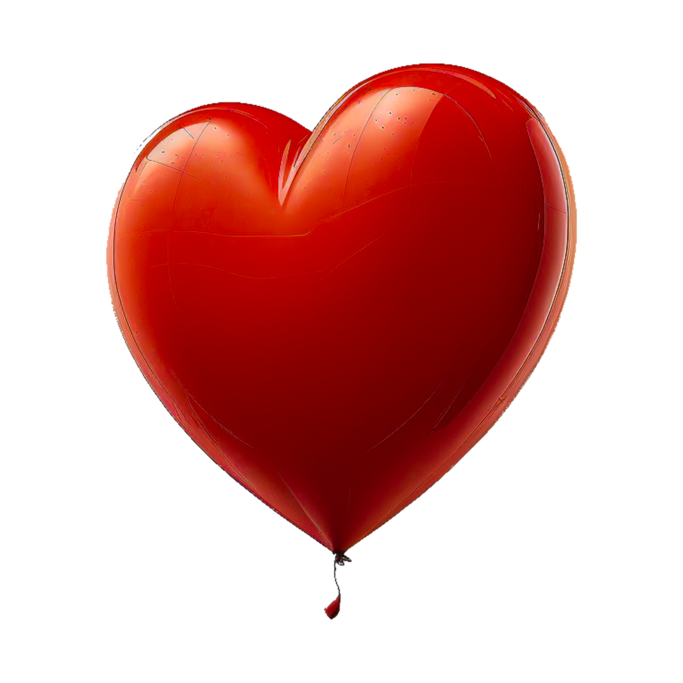 Heart Balloon AI Generated png