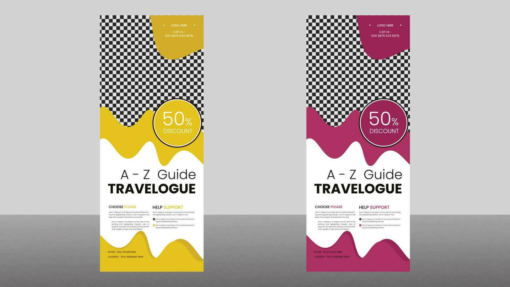 travel roll up vector