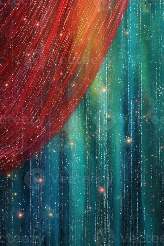 Teeny tiny tulle sparkles glam pink and turquoise hd wallpaper, in the style of light blue and yellow, vibrant academia, poured, dark bronze and teal, psychedelic. photo