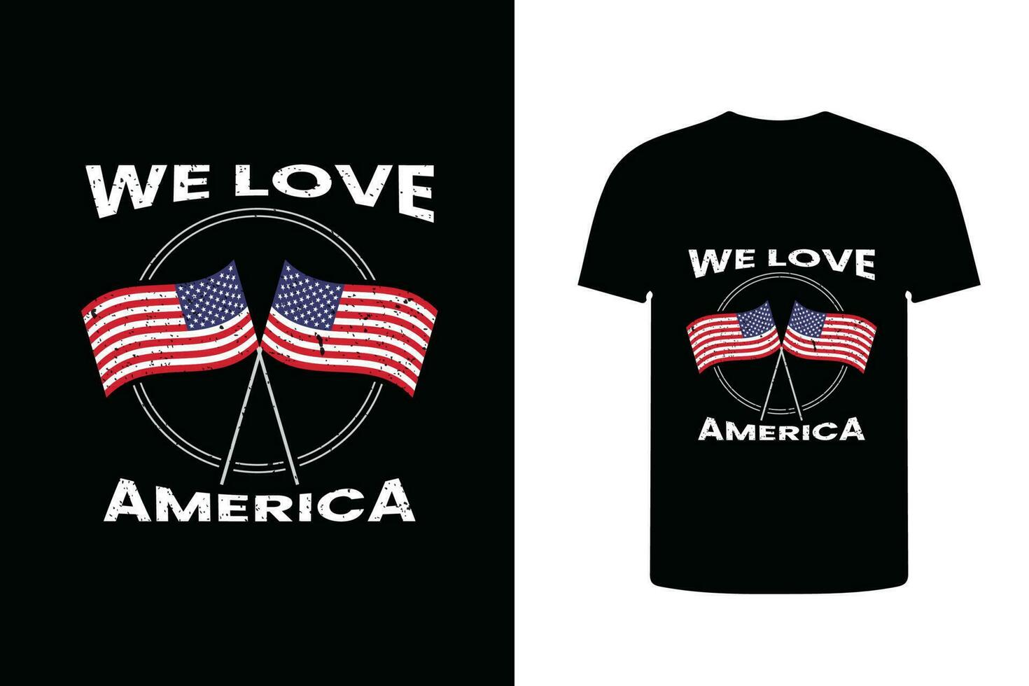 we love america  ts hirt design, america t shirt design vector