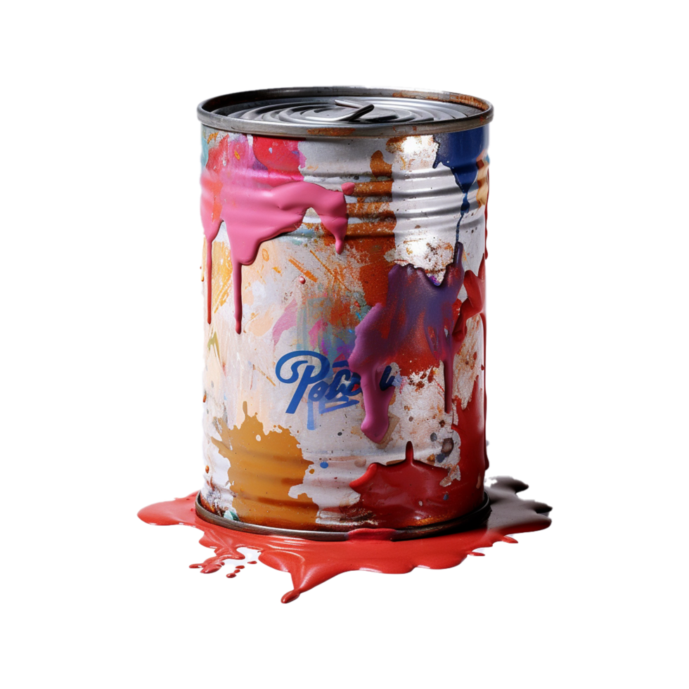 paint can AI Generated 24192950 PNG