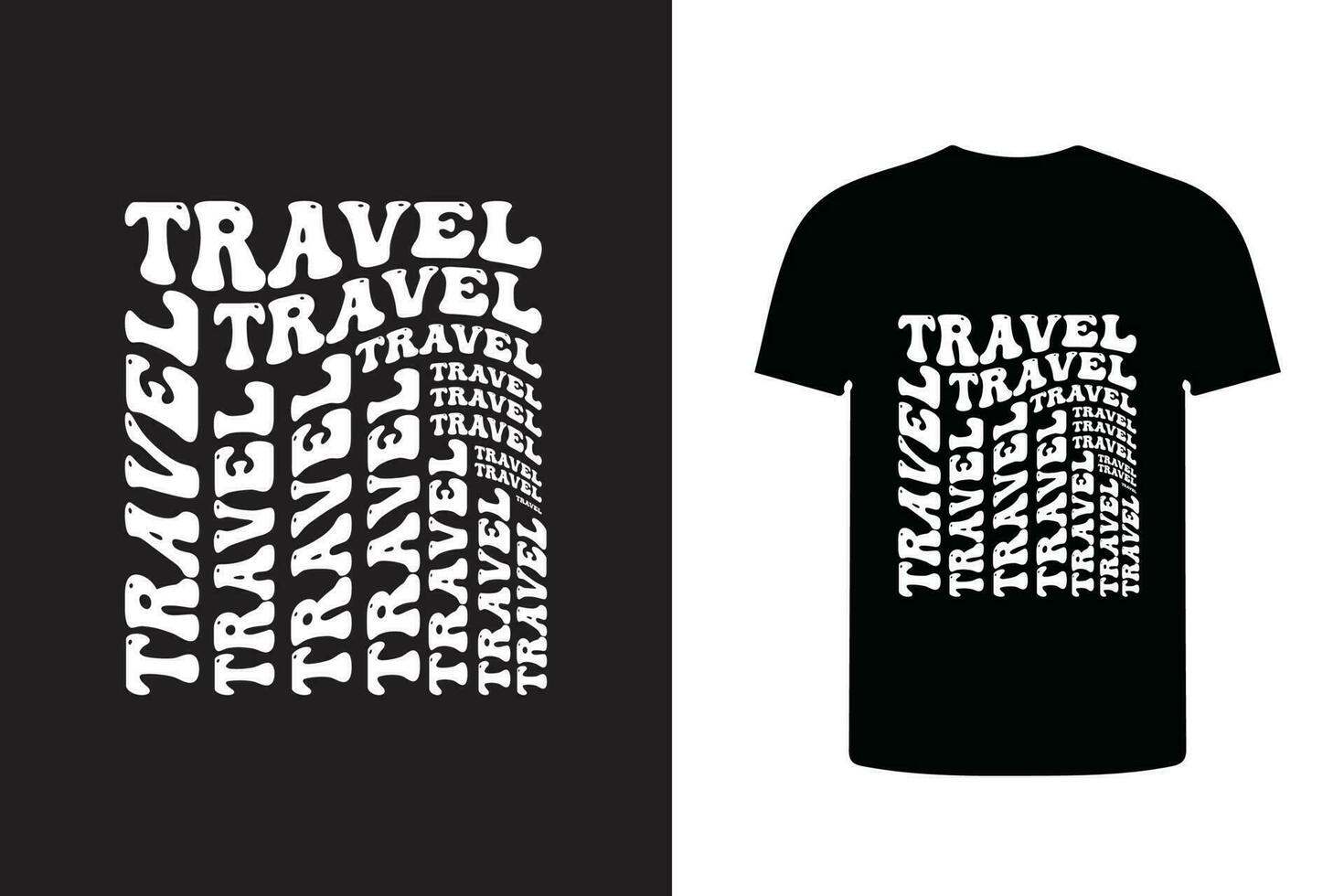 viaje t camisa diseño, moderno tipografía impresión diseño vector