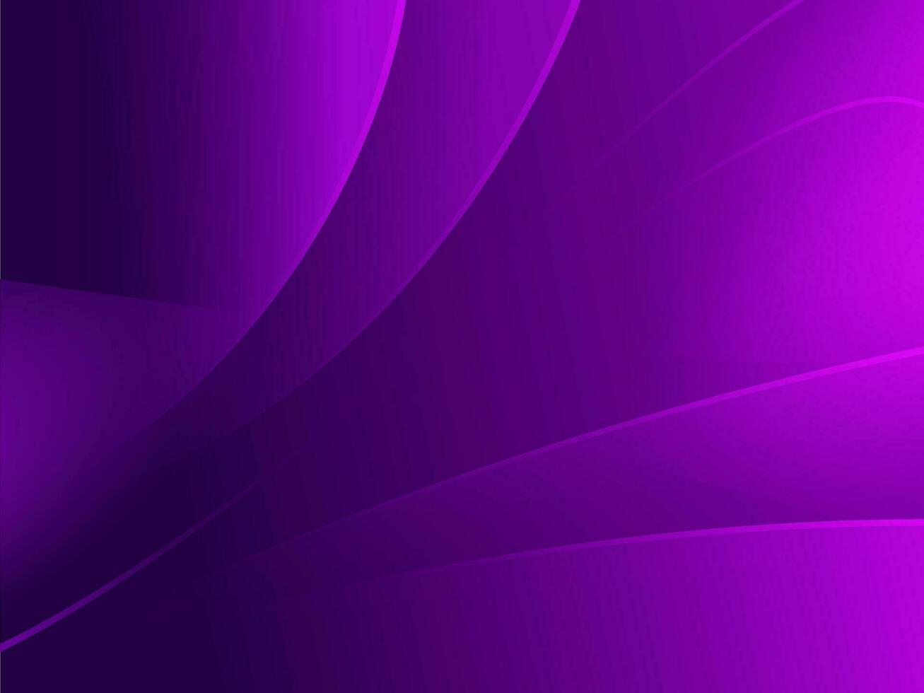 Abstract Wave Layers Background In Purple Color. vector