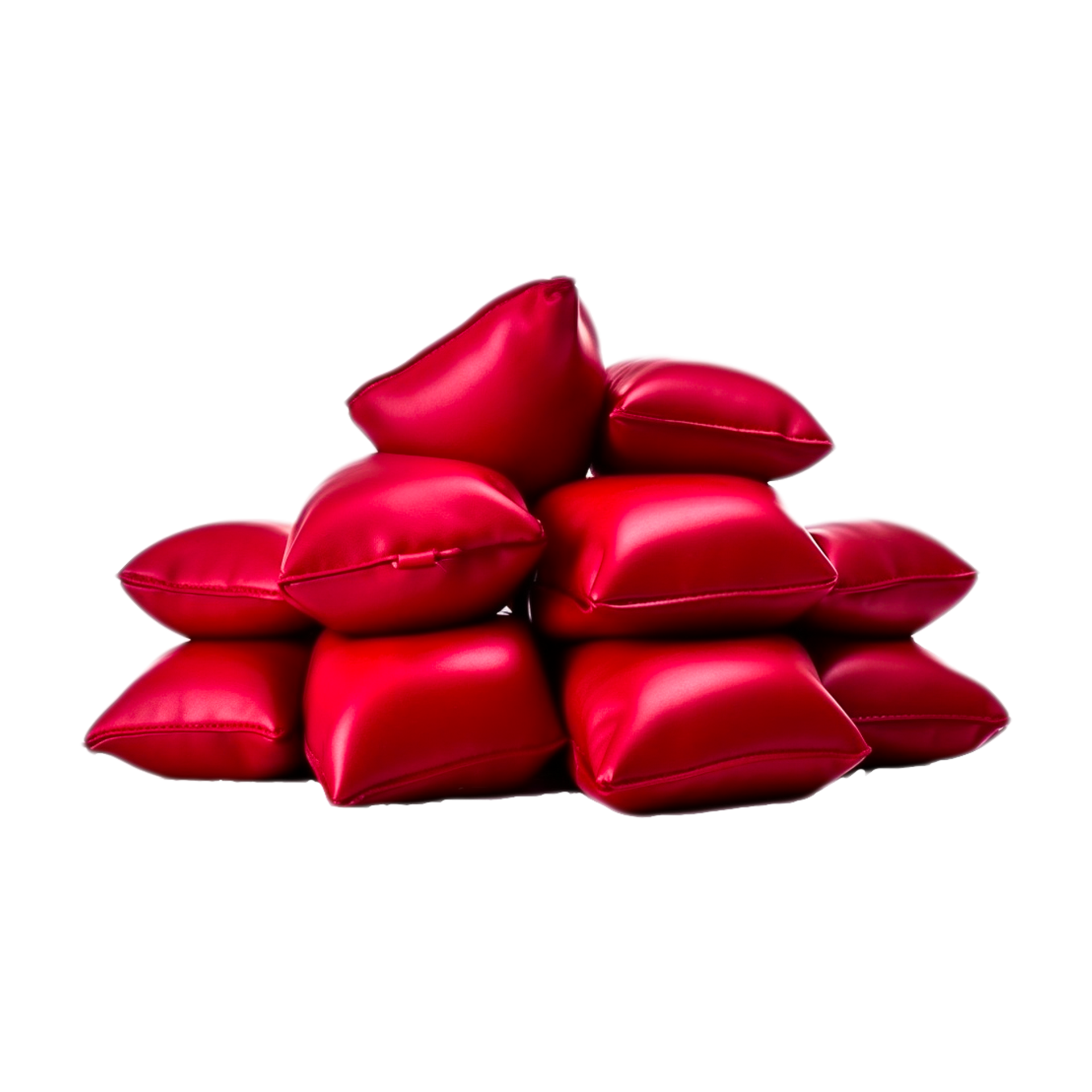 red pillows AI Generated 24193708 PNG