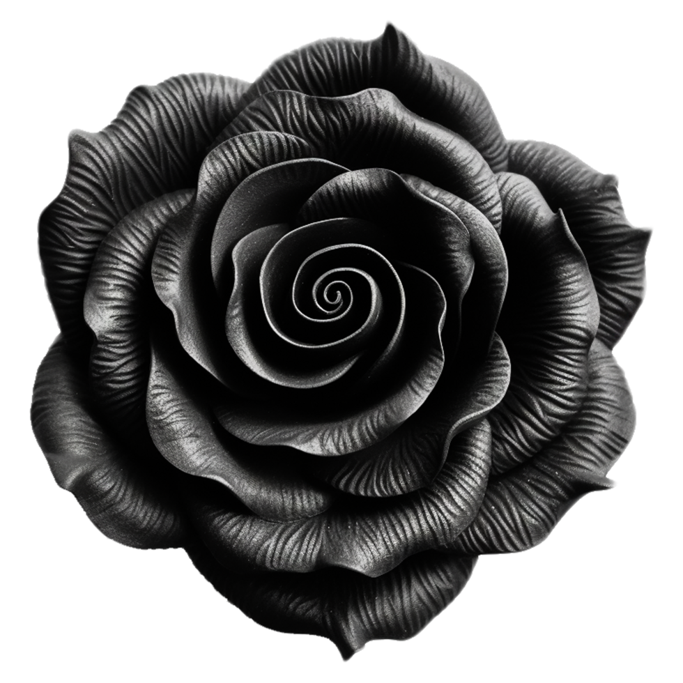 roses Curtain Black png