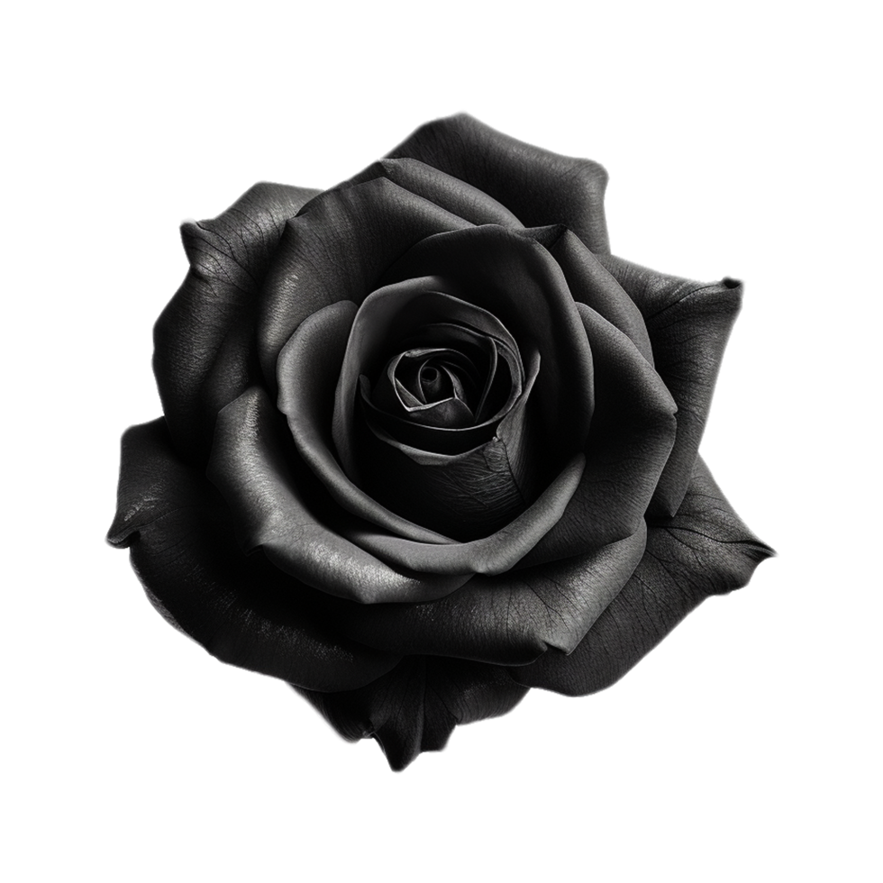 roses Curtain Black png