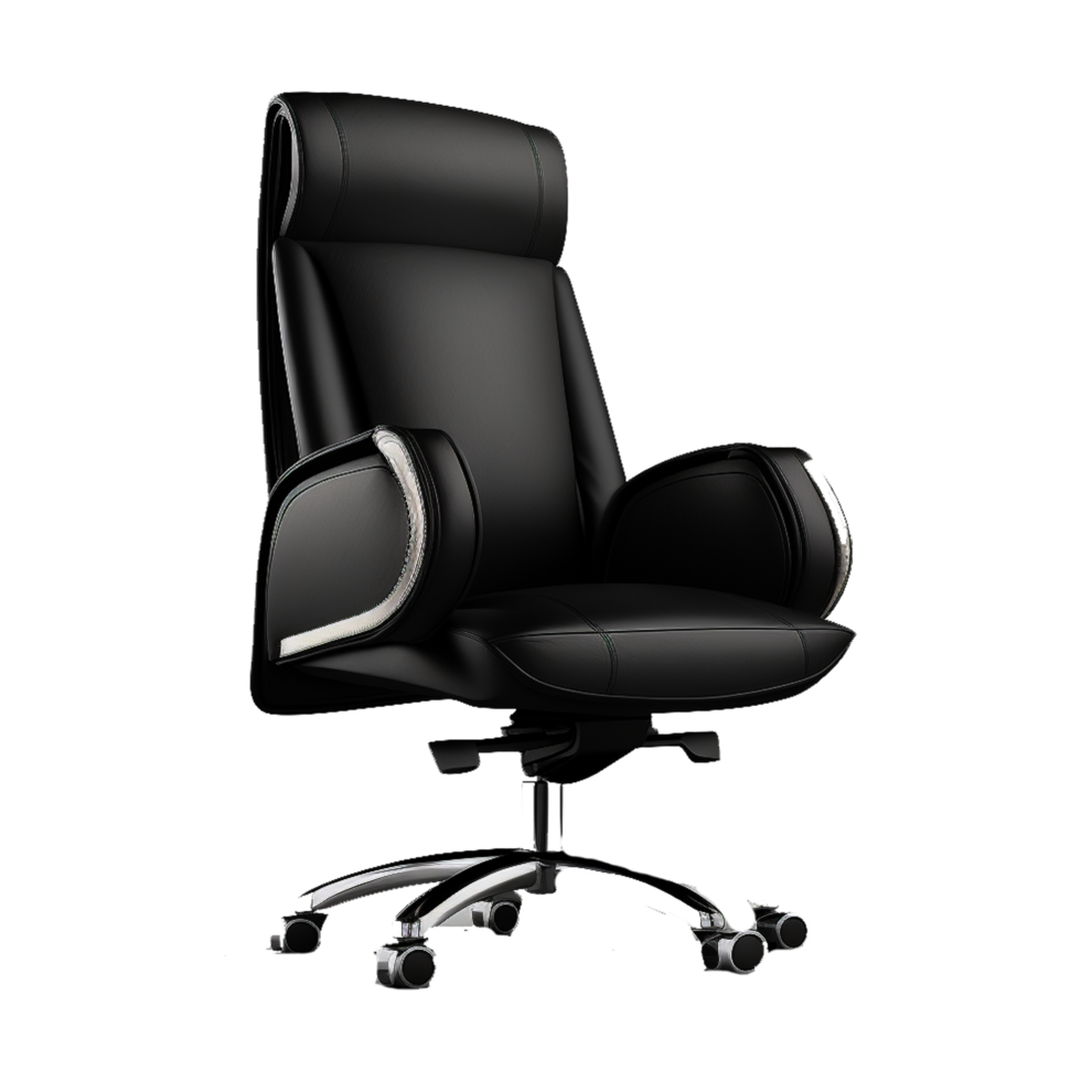 office black chair AI Generated 24195228 PNG