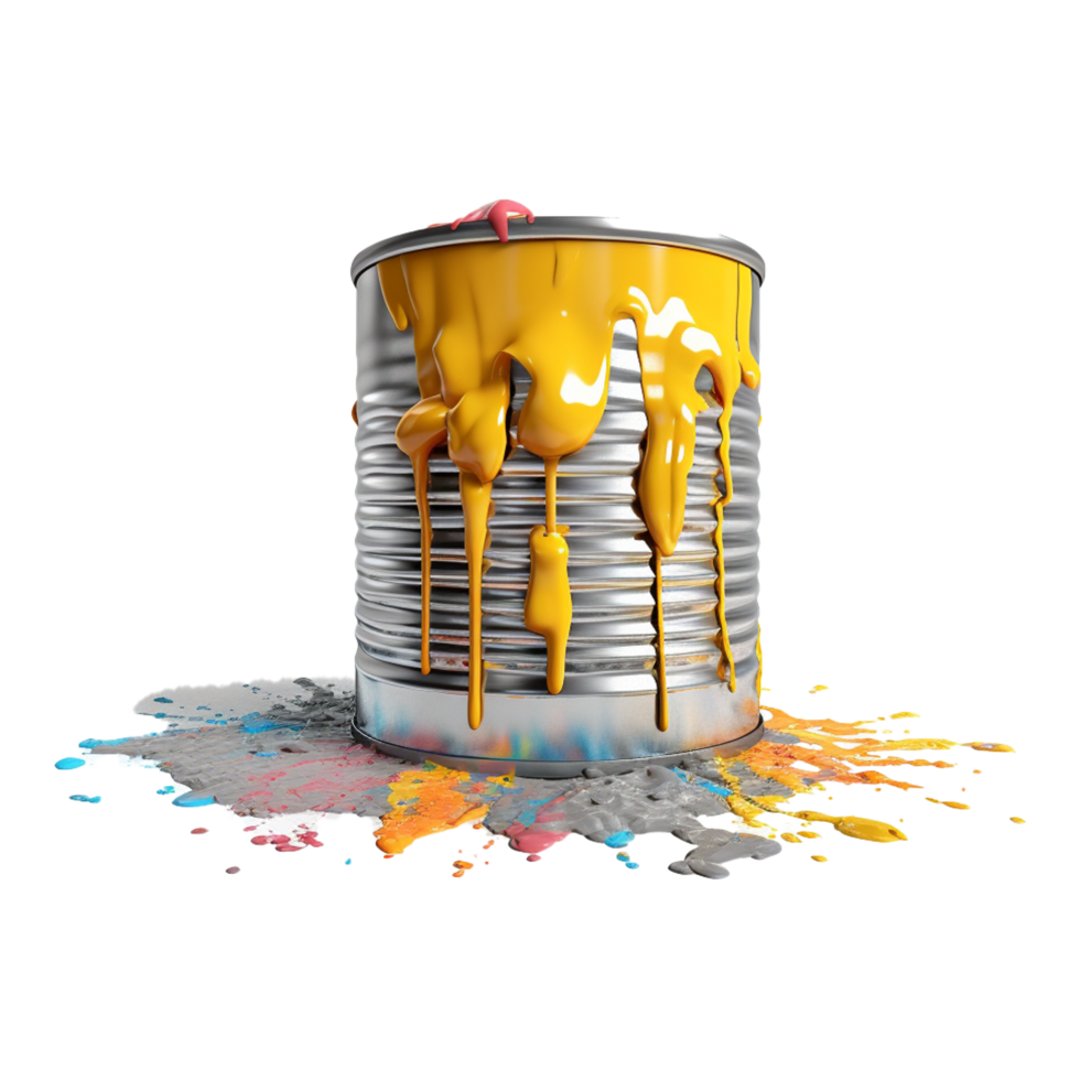 paint can AI Generated png