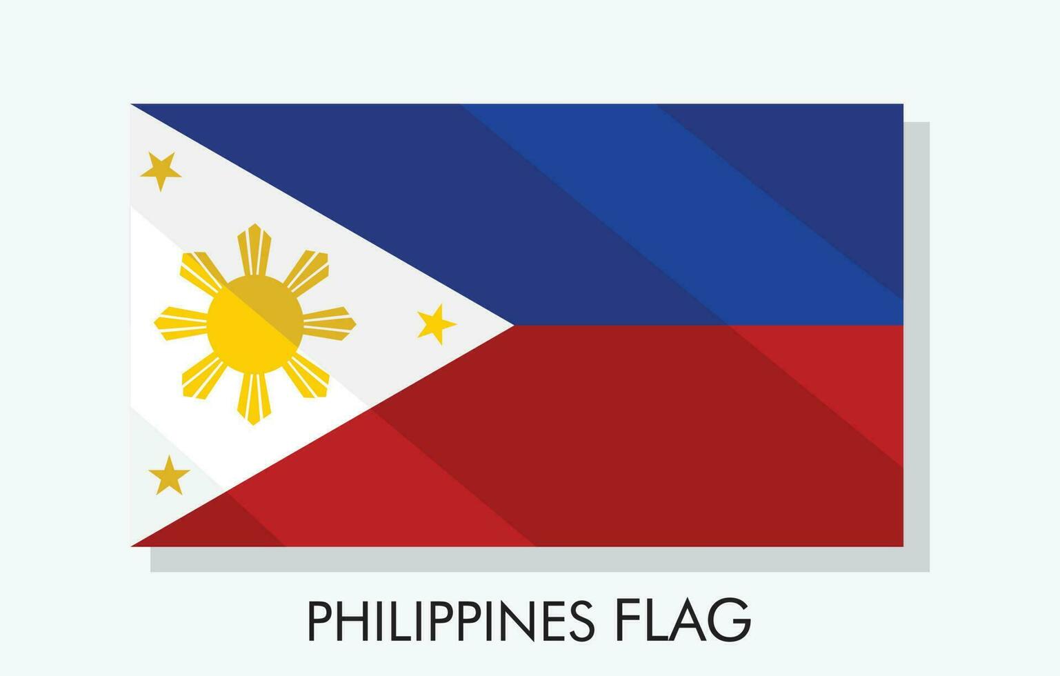 vector illustration template banner philippine national day with philippine flag design  national day banner design