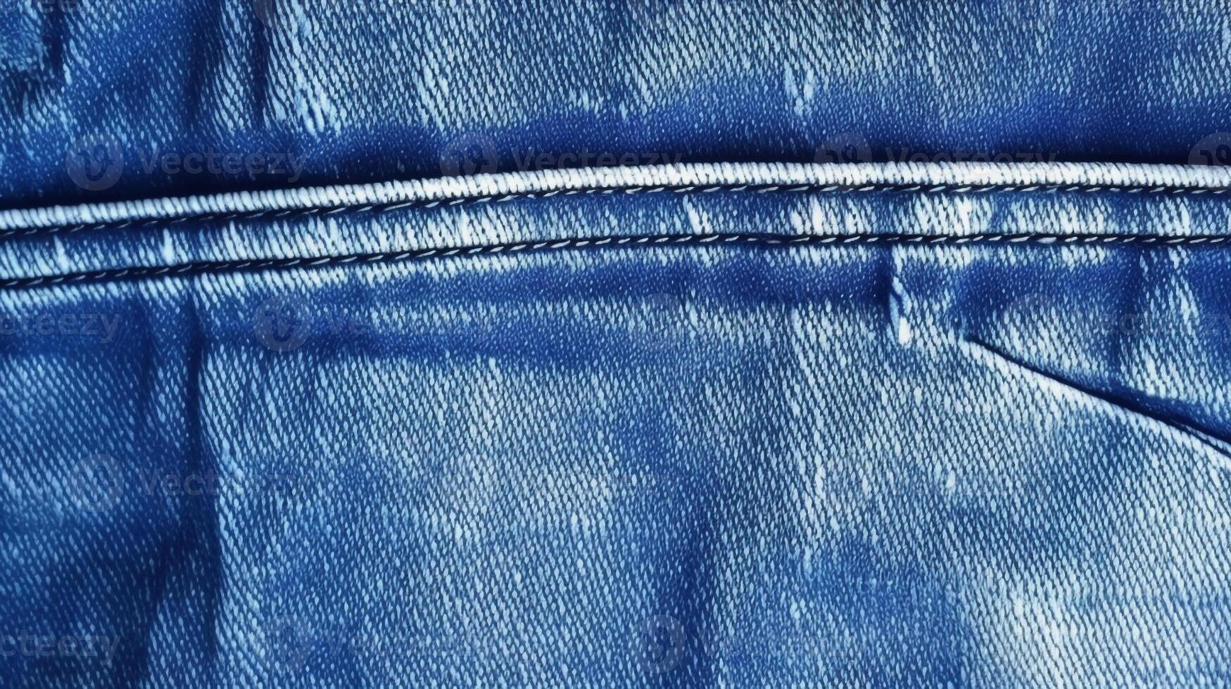 Blue white jean texture, rough blue jean background, vintage. photo