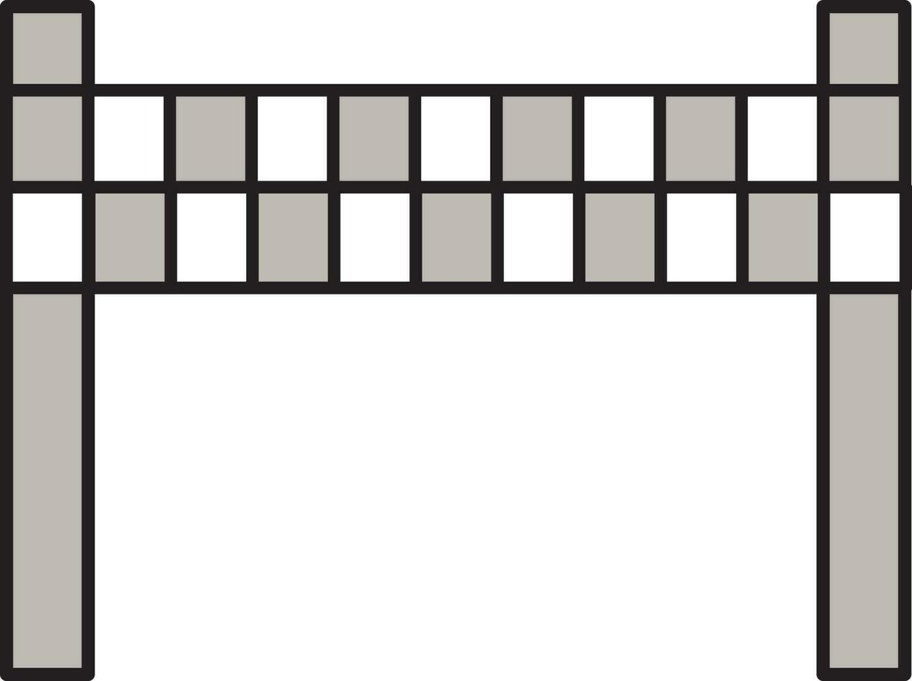 Finish Banner Icon In Gray And White Color. vector