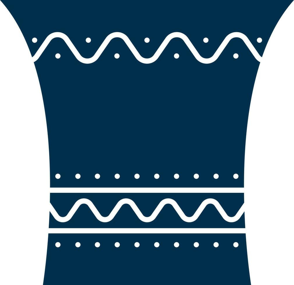 Vector Carnival Hat Icon in Flat Style.