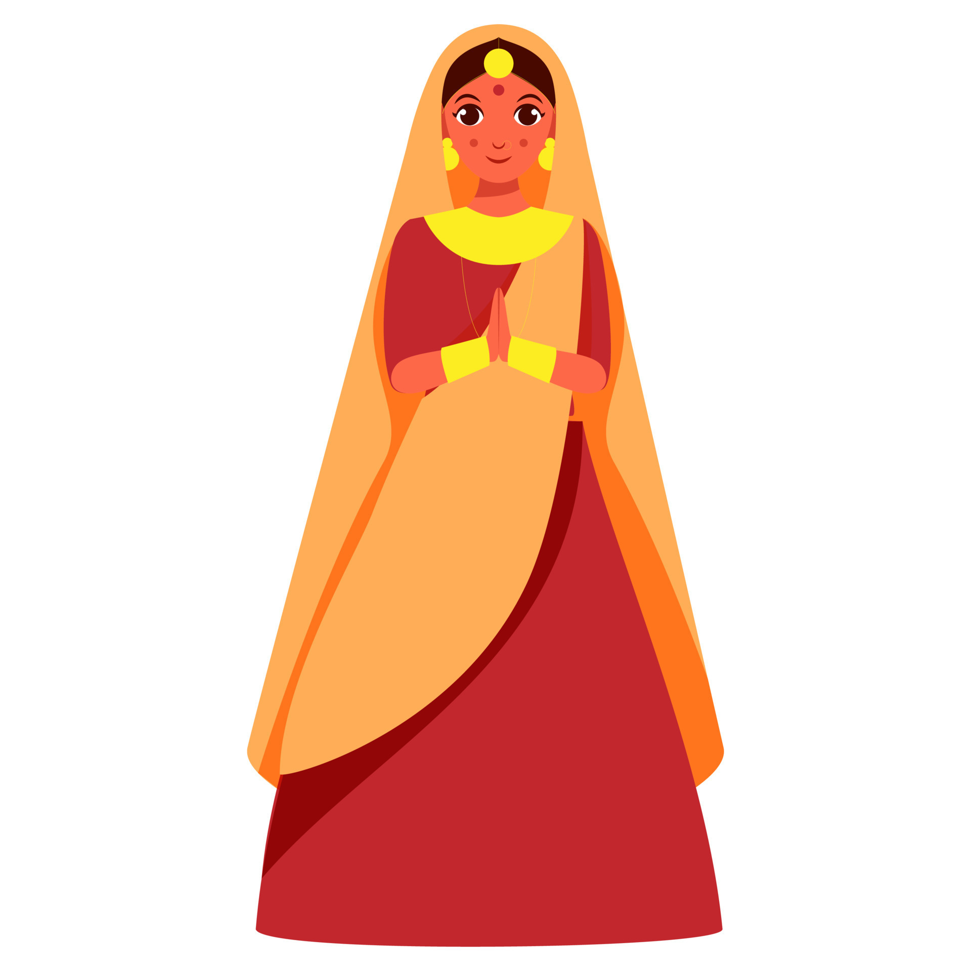 bride traditional attire