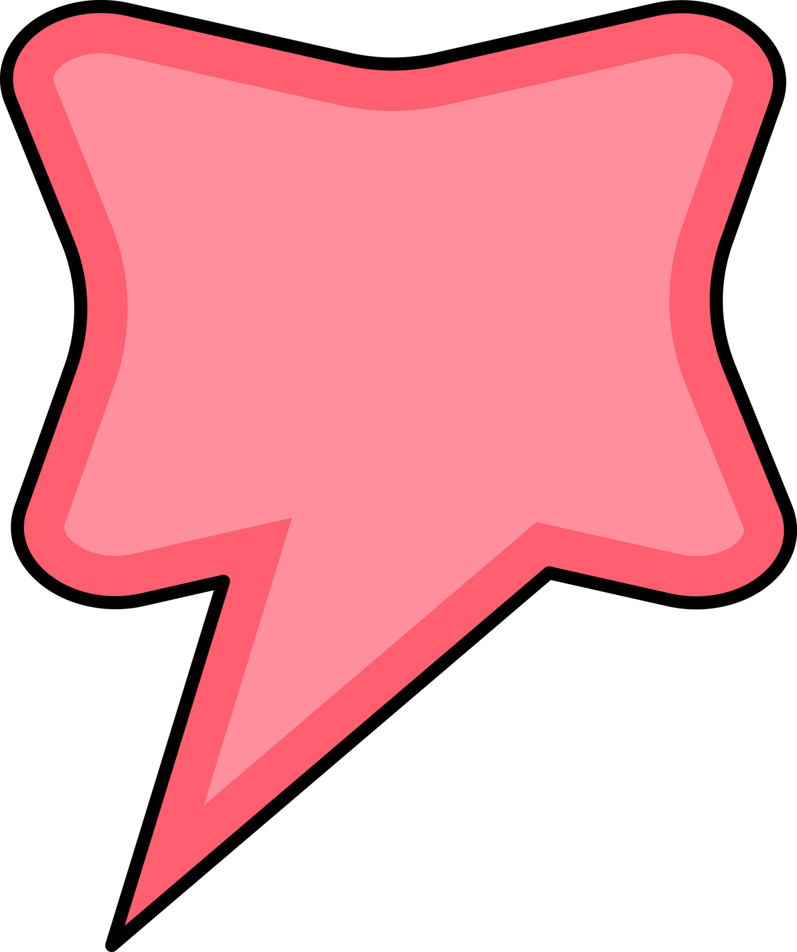 Pink Color Chat Icon. 24197440 Vector Art at Vecteezy