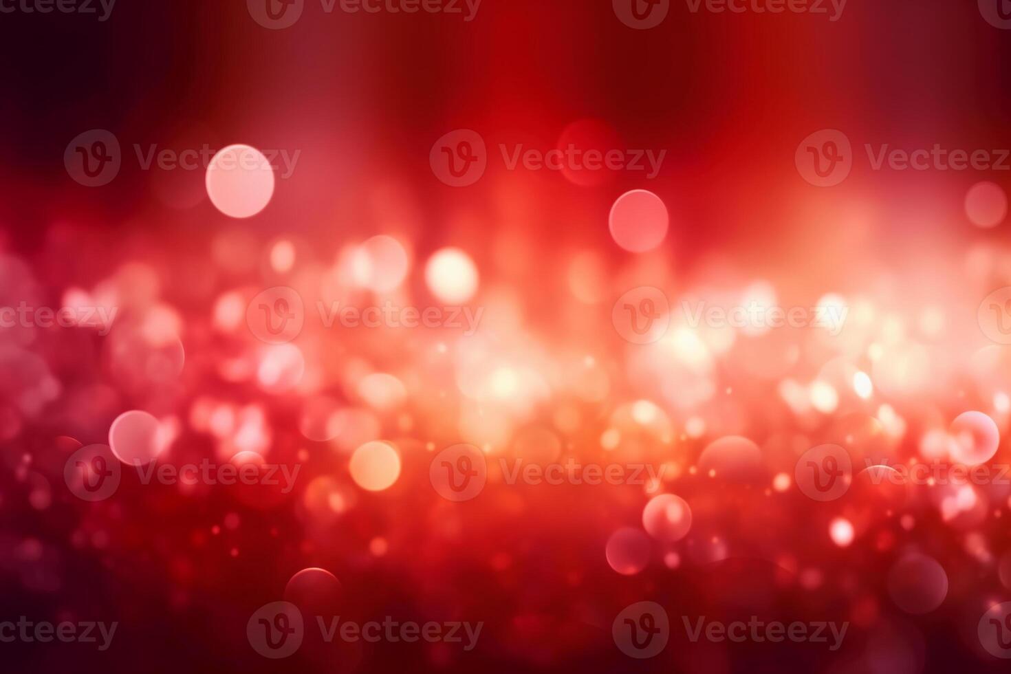 A blurred white light, red light abstract background with bokeh glow, Illustration. photo