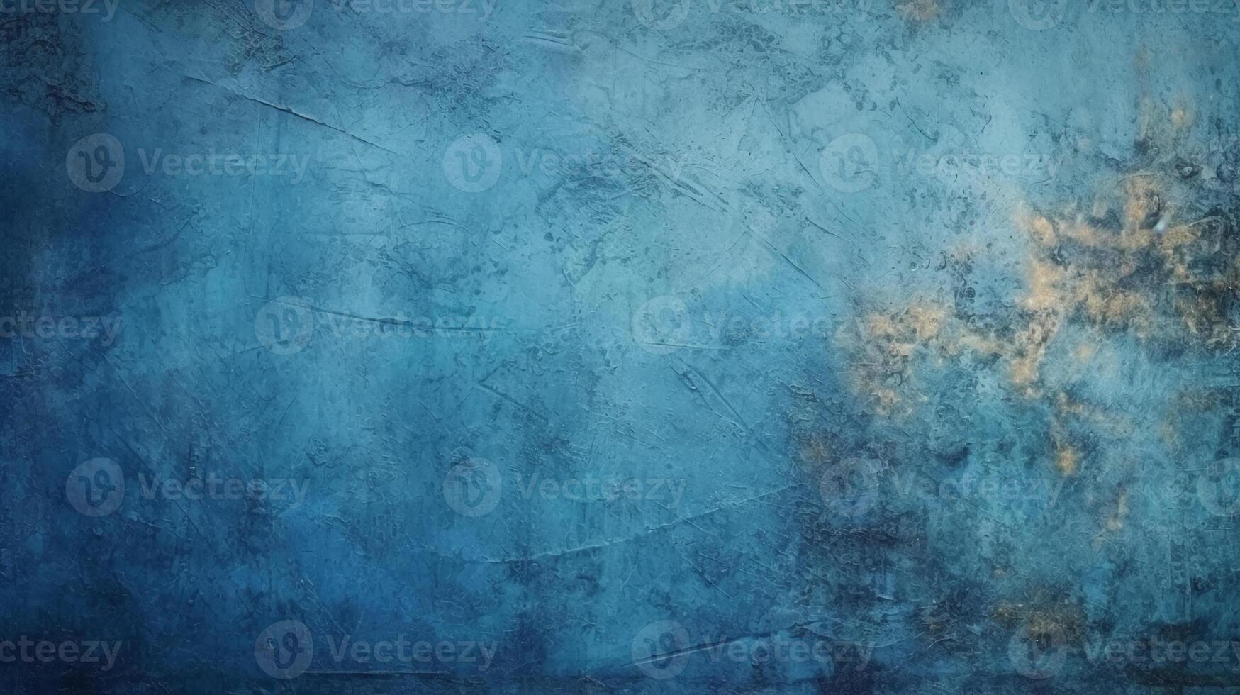 abstract grunge texture blue navy dark stucco wall background. photo