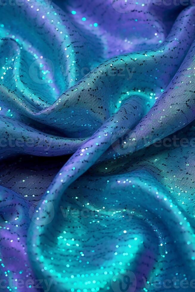 Teeny tiny tulle sparkles glam mint and turquoise hd wallpaper, in the style of purple and blue, vibrant academia, poured, dark silver and teal, psychedelic. photo