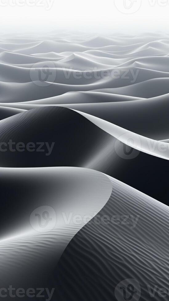 photographs of desert of surfaces, dark gray and white. photo
