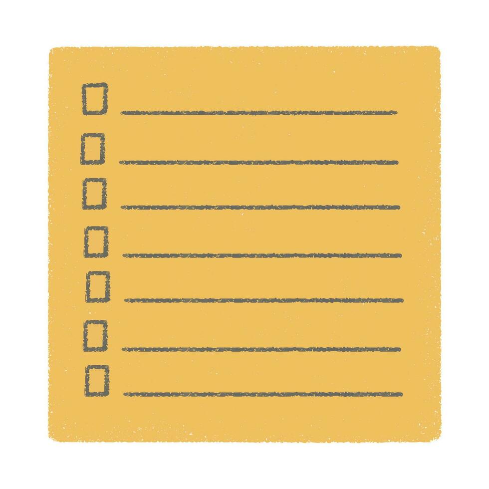 Cute paper stickers for notes. Rough, sloppy texture. Digital Bullet Journal. vector