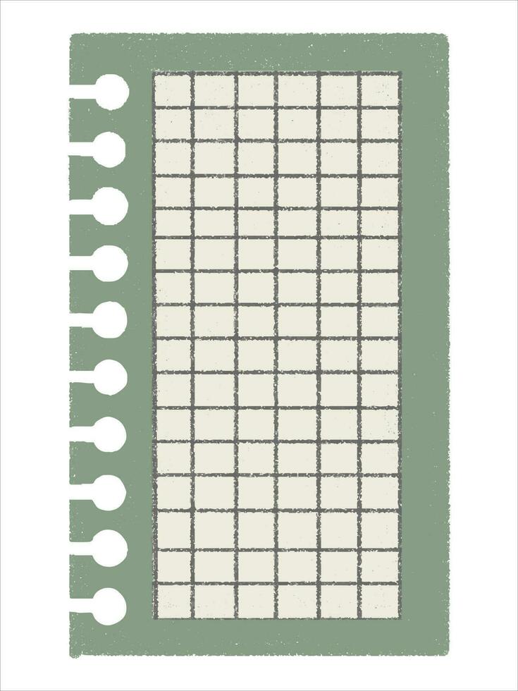 Cute paper stickers for notes. Rough, sloppy texture. Digital Bullet Journal. vector