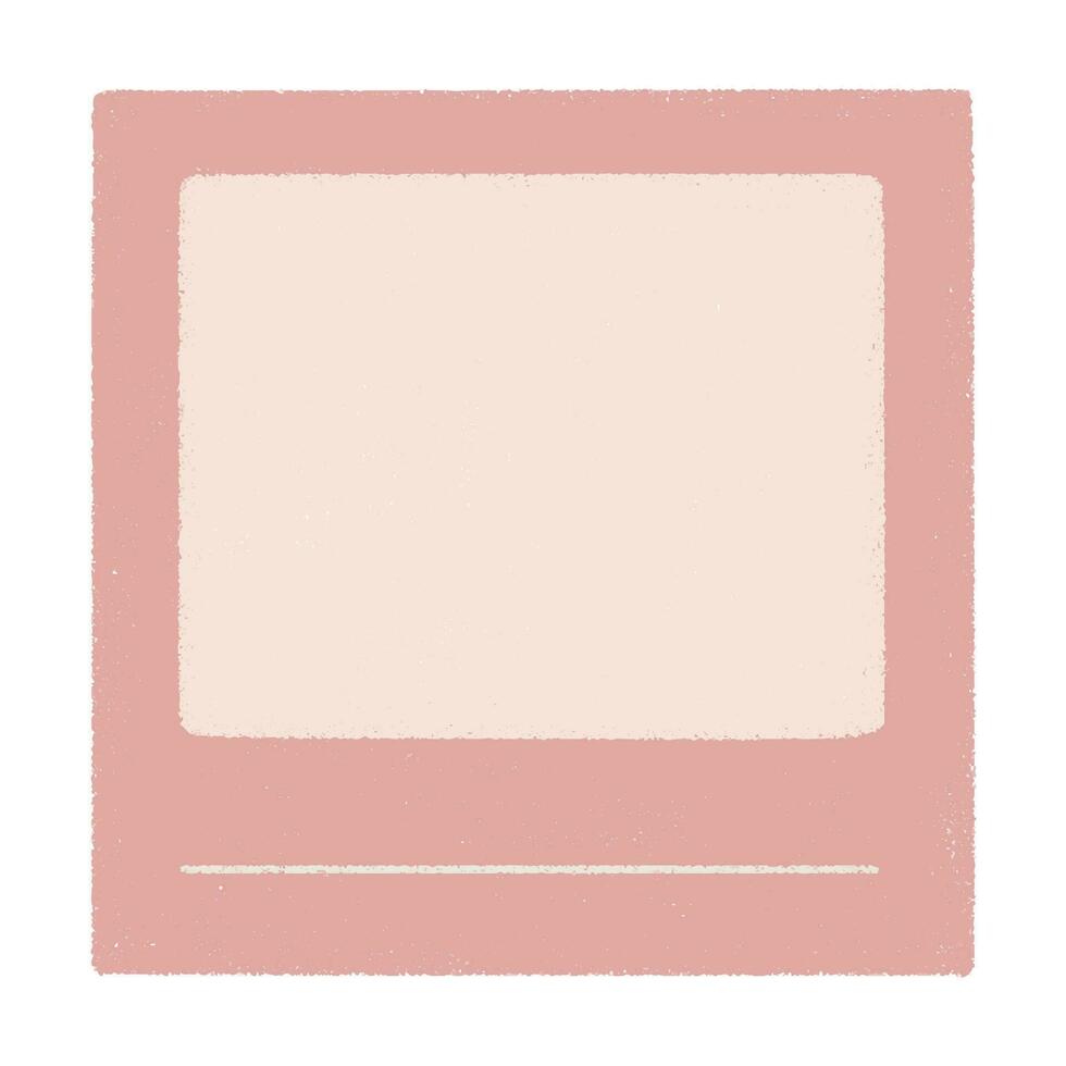 Cute paper stickers for notes. Rough, sloppy texture. Digital Bullet Journal. vector