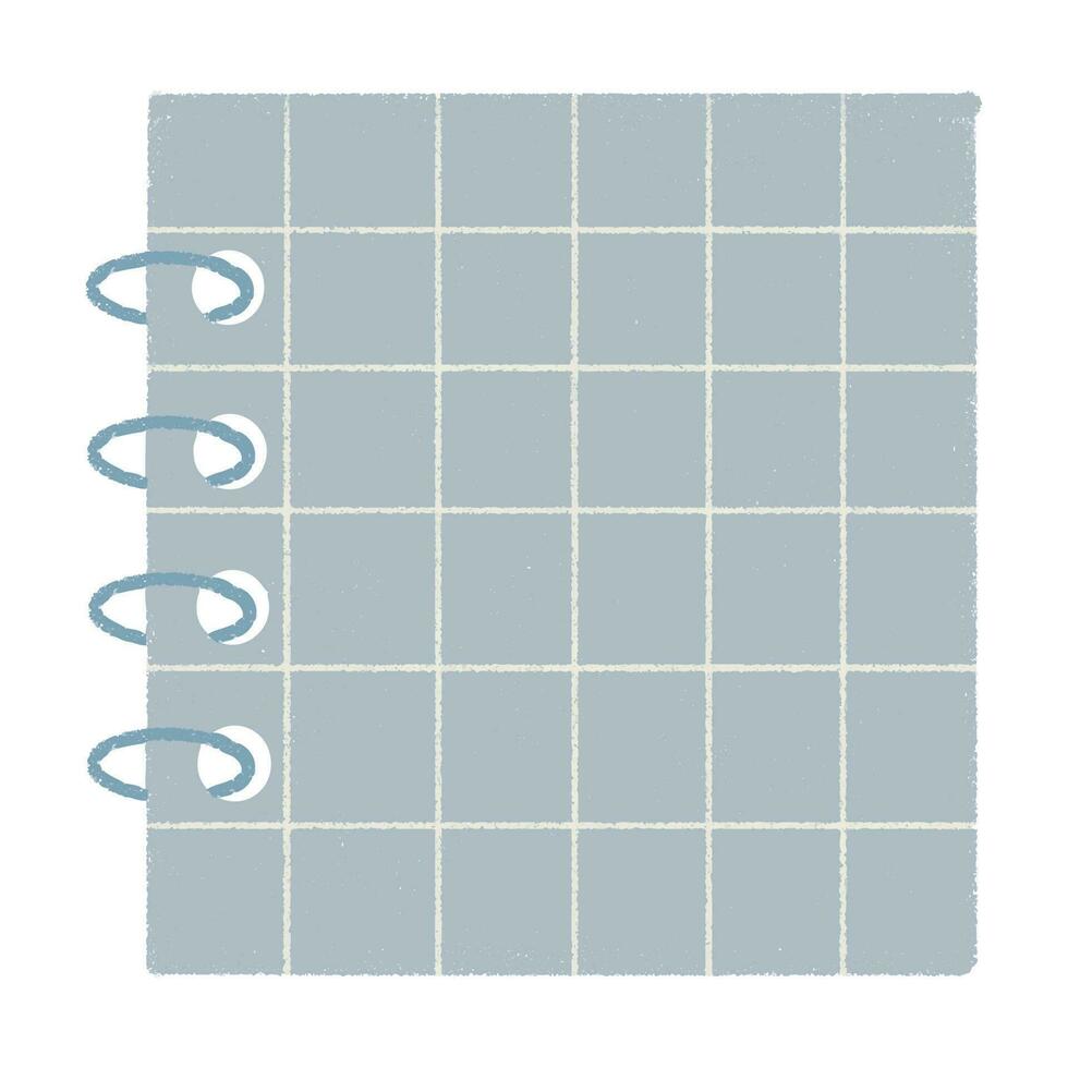 Cute paper stickers for notes. Rough, sloppy texture. Digital Bullet Journal. vector