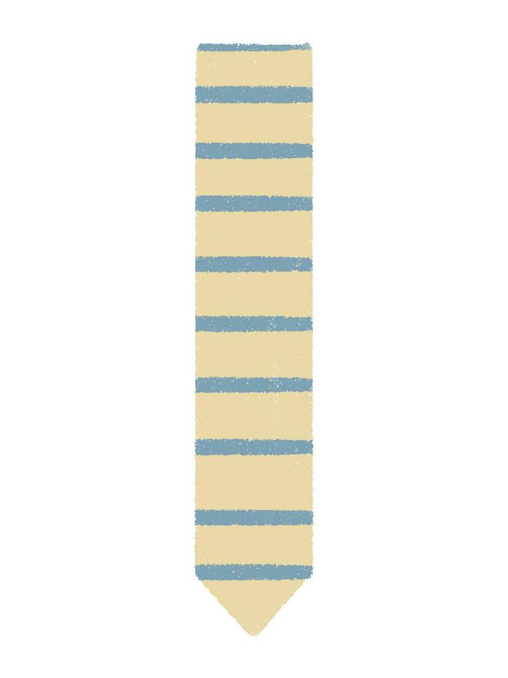 Cute paper stickers for notes. Rough, sloppy texture. Digital Bullet Journal. vector