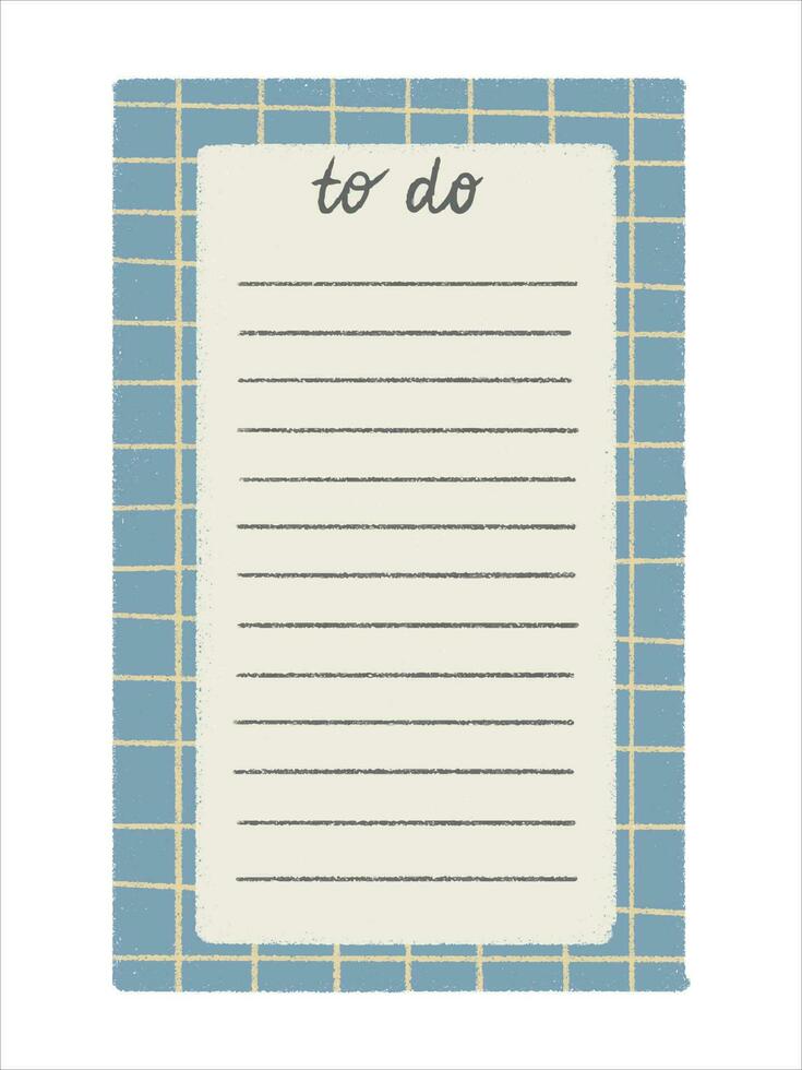 Cute paper stickers for notes. Rough, sloppy texture. Digital Bullet Journal. vector