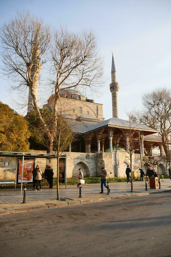 Turkey istanbul 12 january 2023. Mihrimah Sultan Mosque in Uskudar. photo