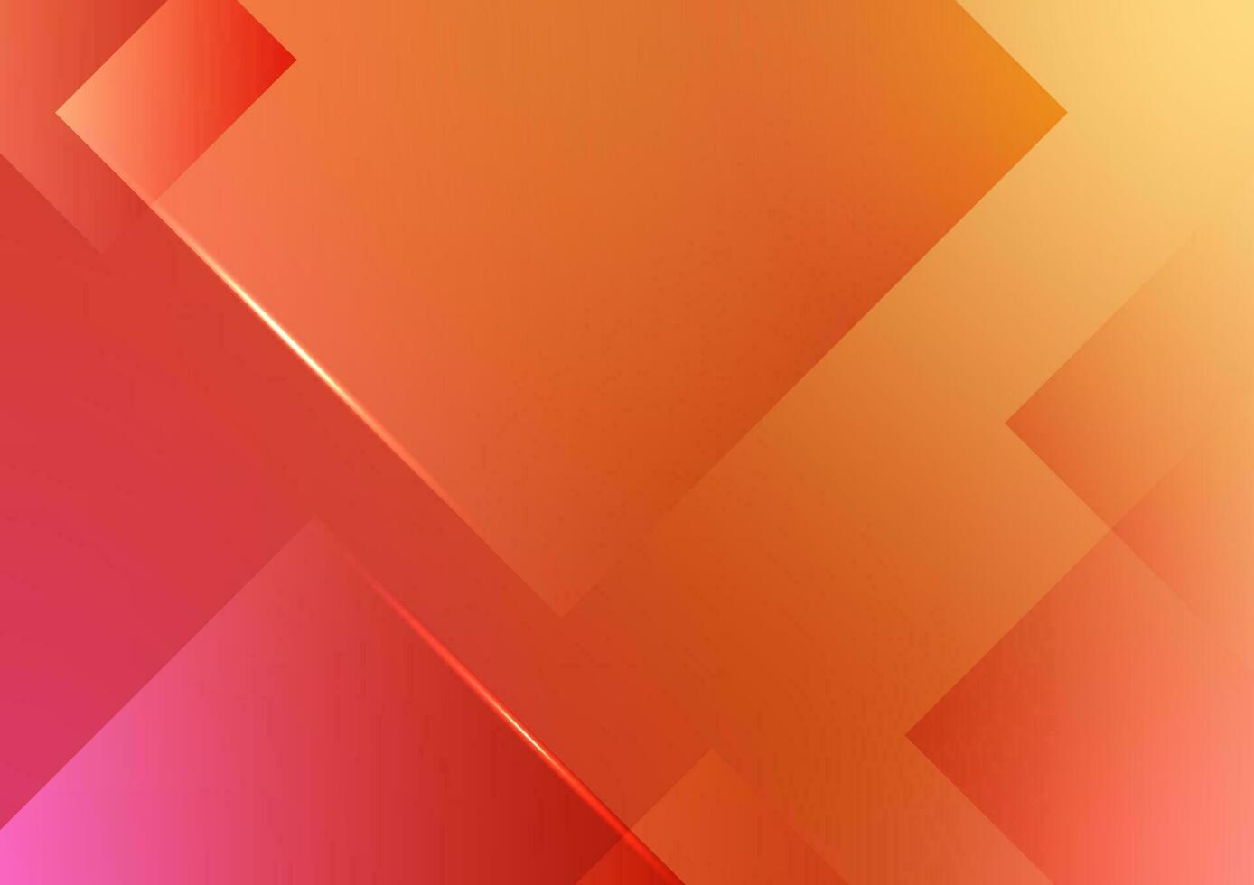 Modern style abstract gradient orange graphic banner background vector