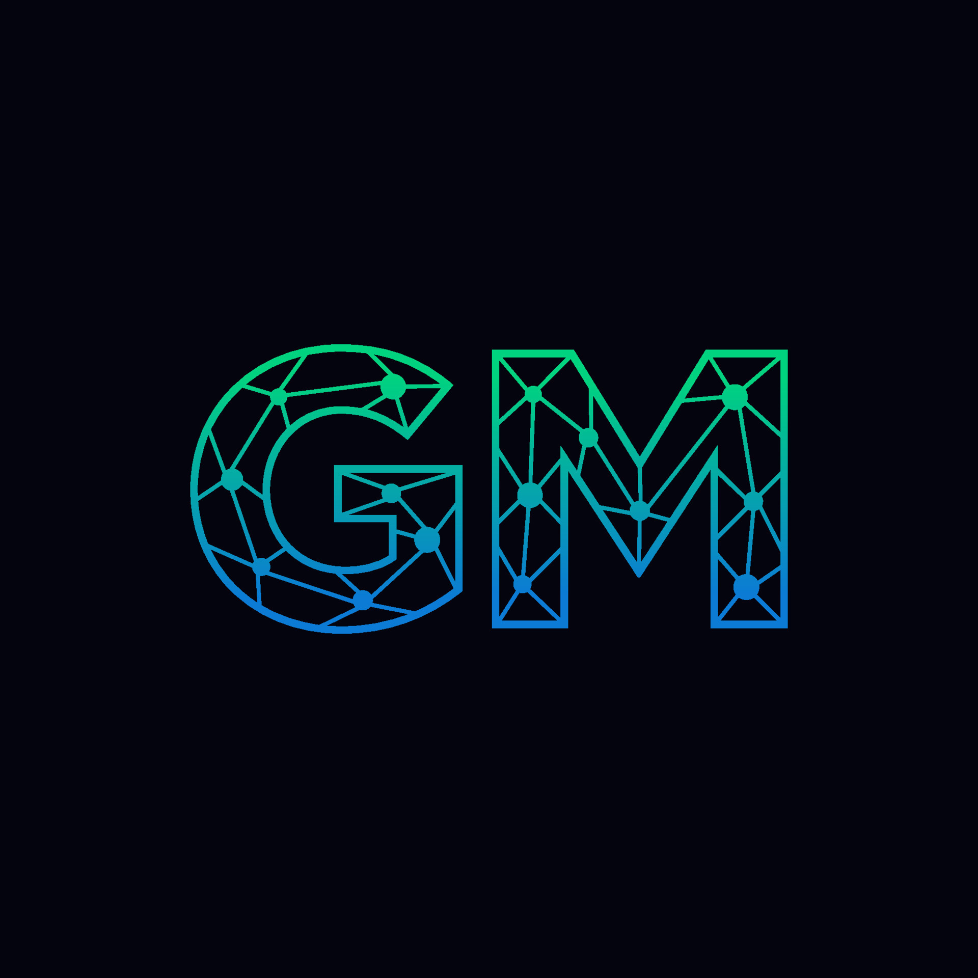 Abstract letter GM logo design with line connection for technology and  digital business company. 22859498 Vector Art at Vecteezy