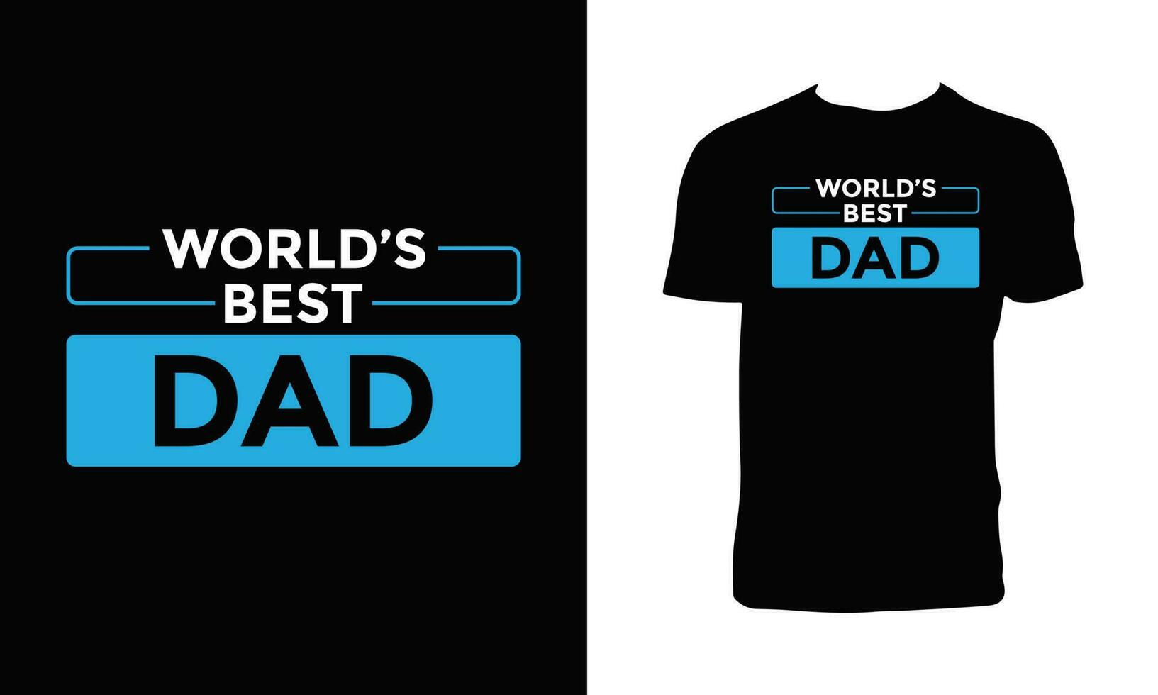 Father's Day T Shirt Design. vector