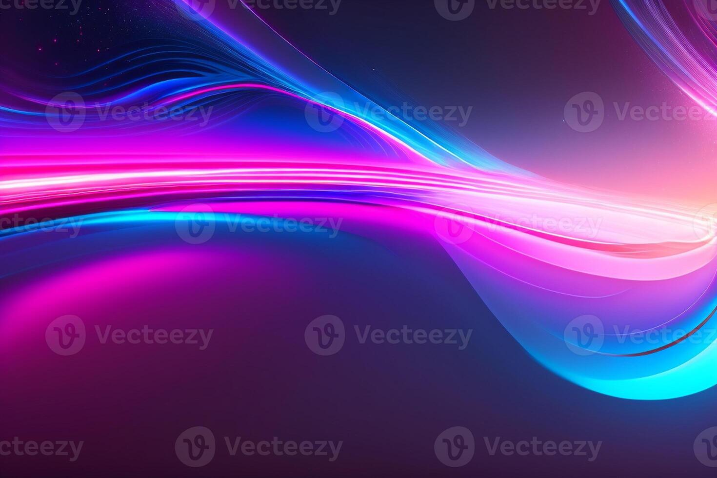 abstract futuristic background with pink blue glowing neon moving high speed wave lines and bokeh lights Data transfer concept, photo