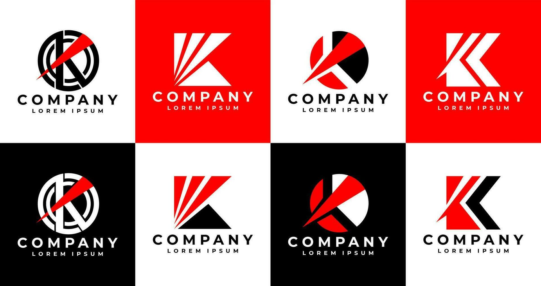 minimalista línea consultante letra k logo diseño. tecnología inicial k logo marca. vector