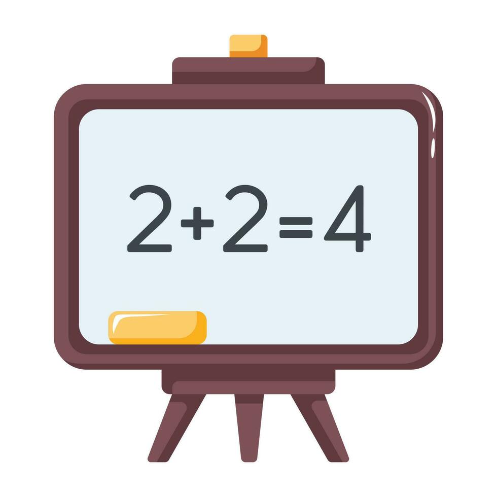Trendy Maths Lecture vector
